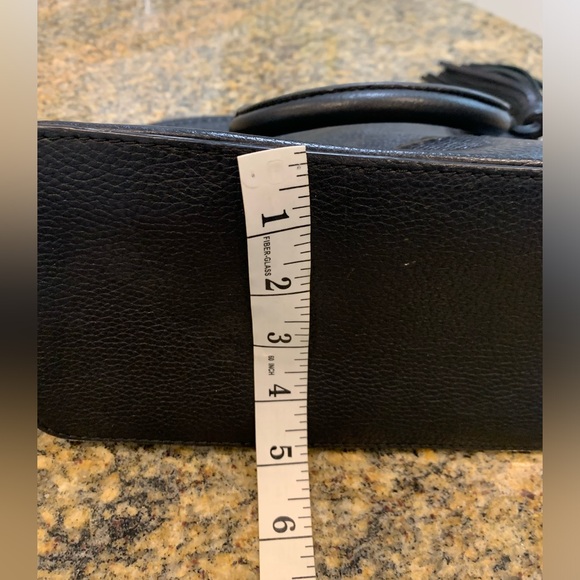 Kate Spade Black Leather Crossbody Purse Kate Spade McCall Street Carli - Picture 13 of 13